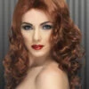 Ladies 20s Auburn Glamorous Wig 2 Ladies 20s Auburn Glamorous Wig -PartyPersona Store ladies 20s auburn glamour wig