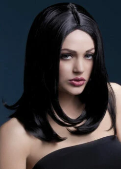 Ladies Layered Black Fever Sophia Wig