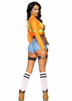 Womens Leg Avenue Construction Worker Costume -PartyPersona Store leg avenue construction worker costume 87108 02