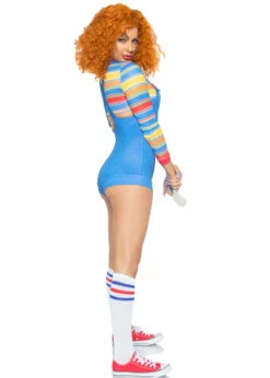 Ladies Leg Avenue Demon Doll Chucky Costume -PartyPersona Store leg avenue demon doll costume 87072 03