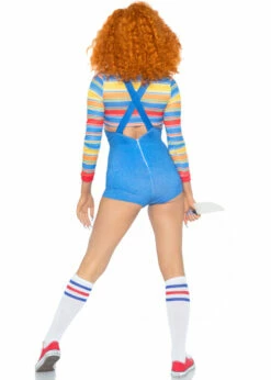 Ladies Leg Avenue Demon Doll Chucky Costume -PartyPersona Store leg avenue demon doll costume 87072 04