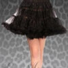 Leg Avenue Plus Size Black Underskirt -PartyPersona Store leg avenue plus size black underskirt