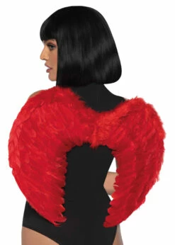 Womens Leg Avenue Red Devil Feather Wings