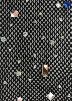 Leg Avenue Crystalized Rhinestone Fishnet Tights -PartyPersona Store leg avenue rhinestone fishnet tights 9030 01 1