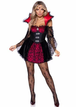 Womens Leg Avenue Victorian Vampire Costume