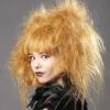 Deluxe Womens Light Auburn Back Combed Zombie Wig -PartyPersona Store light auburn gothic doll wig 42359