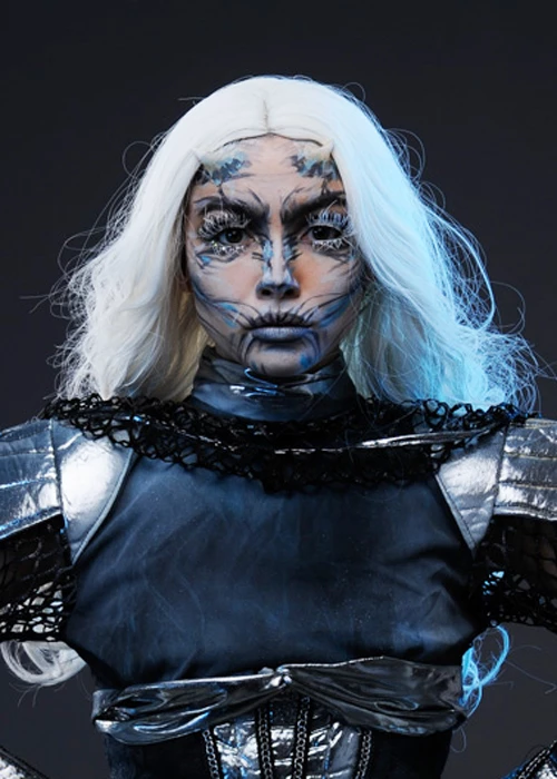 Womens Deluxe Night King Style White Wig 4 Womens Deluxe Night King Style White Wig - Image 2