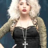 80s Madonna Style Jewel Cross Necklace 1 80s Madonna Style Jewel Cross Necklace -PartyPersona Store madonna cross necklace 64309