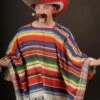 Mexican Poncho Fancy Dress Costume -PartyPersona Store mexican poncho fancy dress costume