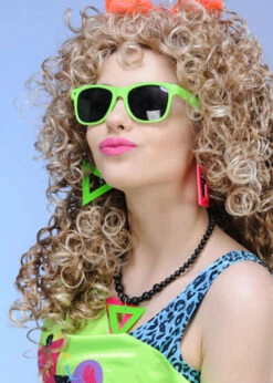 Neon 80s Fashion Jewellery Set