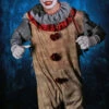 Mens New Style It Clown Pennywise Style Clown Costume 2 Mens New Style It Clown Pennywise Style Clown Costume -PartyPersona Store new it clown mens jumpsuit