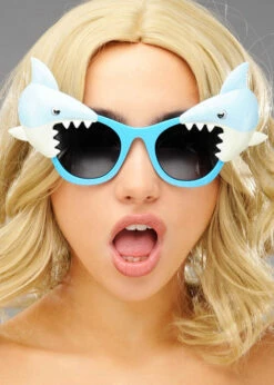 Funny Shark Novelty Sunglasses -PartyPersona Store novelty shark sunglasses 01