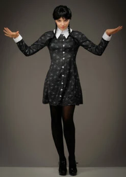 Womens The Addams Family Wednesday Costume