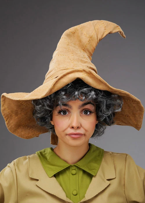 Professor Sprout Style Deluxe Brown Witch Hat 5 Professor Sprout Style Deluxe Brown Witch Hat - Image 3