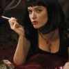 Pulp Fiction Style Black Mia Wig 1 Pulp Fiction Style Black Mia Wig -PartyPersona Store pulp fiction wig