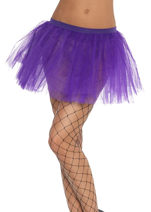 Bright Purple Net Tutu Fancy Dress Skirt 4 Bright Purple Net Tutu Fancy Dress Skirt - Image 2
