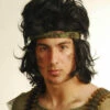 Deluxe 80s Action Hero Rambo Style Wig -PartyPersona Store rambo20wigrs