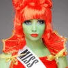 Womens Beetlejuice Style Miss Argentina Red Wig -PartyPersona Store red beetlejuice miss argentina wig
