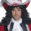 Red Pirate Captain Hat -PartyPersona Store red captain hook hat 36172