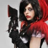 Gothic Zombie Red Riding Hood Prop Bloody Axe -PartyPersona Store red riding hood axe