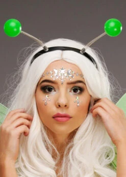 Green Insect Antenna Head Boppers On Headband