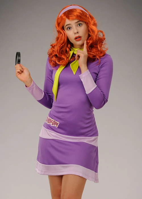 Womens Scooby Doo Daphne Costume 4 Womens Scooby Doo Daphne Costume - Image 2