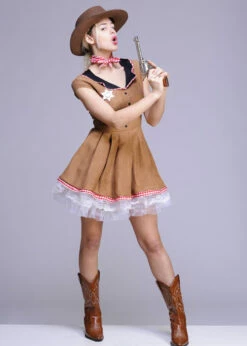 Ladies Wild West Cowgirl Costume