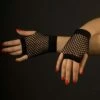 Womens 80s Short Black Fishnet Gloves 1 Womens 80s Short Black Fishnet Gloves -PartyPersona Store short20black20glovesrs