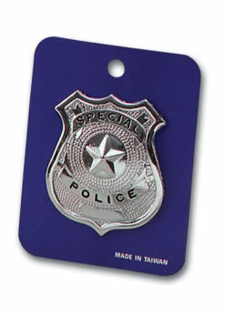 Silver Special Police Badge 7 Silver Special Police Badge -PartyPersona Store special police badge 02