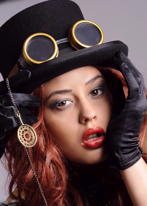 Adult Victorian Steam Punk Goggles 5 Adult Victorian Steam Punk Goggles - Image 3