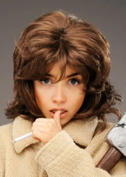 Stranger Things Style Brown Joyce Byers Wig 6 Stranger Things Style Brown Joyce Byers Wig -PartyPersona Store stranger things winona ryder wig 01