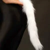 White Fluffy Fancy Dress Cat Tail 1 White Fluffy Fancy Dress Cat Tail -PartyPersona Store white cat tail