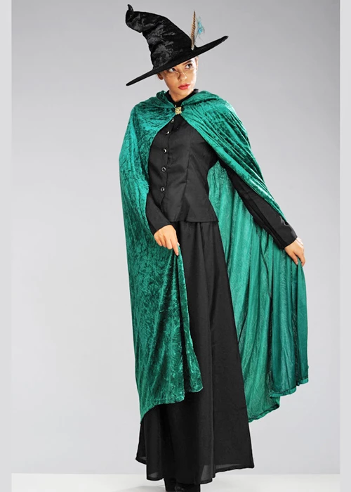 Adult Size Professor McGonagall Style Witch Costume 4 Adult Size Professor McGonagall Style Witch Costume - Image 2