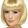 Womens Dark Blonde Bobbed Wig -PartyPersona Store womens dark blonde partyrama wig