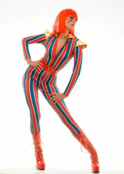 Ladies 70s David Bowie Style Ziggy Costume -PartyPersona Store womens david bowie costume 43859 03
