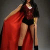 Womens Halloween Deluxe Dracula Vampire Costume -PartyPersona Store womens deluxe vampire costume 86937