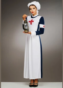 Adult Size Florence Nightingale Style Nurse Costume