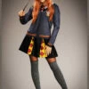 Adult Size Ginny Weasley Style Printed Gryffindor Costume 2 Adult Size Ginny Weasley Style Printed Gryffindor Costume -PartyPersona Store womens ginny weasley gryffindor costume