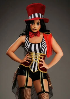 Womens Halloween Gothic Circus Ringmaster Costume 9 Womens Halloween Gothic Circus Ringmaster Costume -PartyPersona Store womens halloween ringmaster costume 86750 03