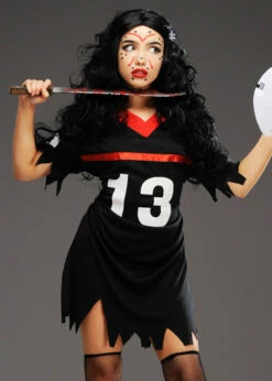 Womens Halloween Jason Style Hockey Costume 9 Womens Halloween Jason Style Hockey Costume -PartyPersona Store womens jason costume 84273 03