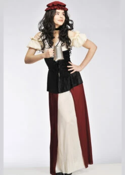 Womens Medieval Tavern Wench Costume -PartyPersona Store womens medieval wench costume 02