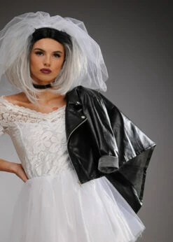 Womens Petite Bride Of Chucky Style Black Jacket -PartyPersona Store womens petite bride of chucky jacket 04