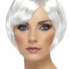 Babe Wig White -PartyPersona Store womens white babe wig