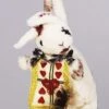 Zombie Alice Bloody White Wonderland Rabbit Purse -PartyPersona Store zombie bunny purse